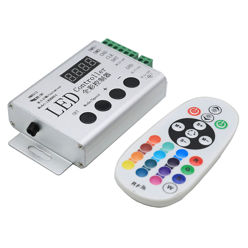 DC12-24V RF Wireless LED Controller For Dream Color Addressable LED Strip Light DC12-24V RF Wireless LED Controller For Dream Color Addressable LED Strip Light